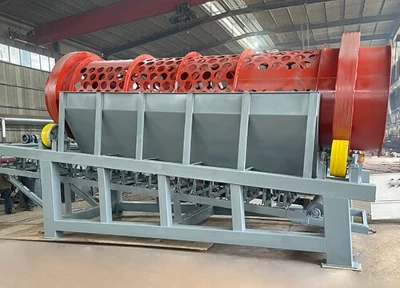 Heavy Duty Rotmassa Trommel Screen Sigti til sölu