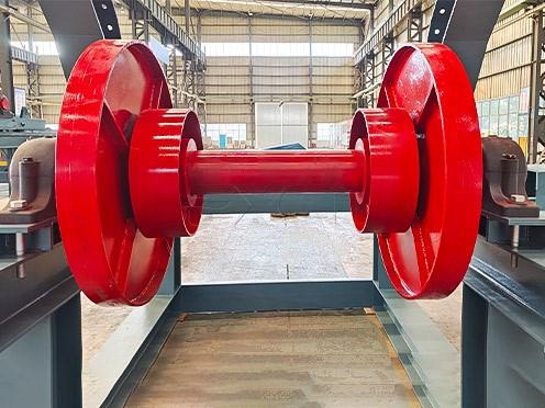 Limestone Sidewall Belt Conveyor Press Pulley Limestone Sidewall Belt Conveyor Press Pulley