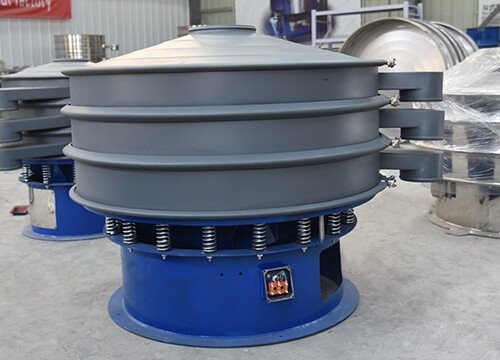 Kringlótt titringsskiljari